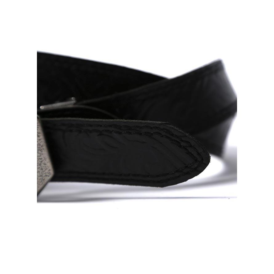 [EDWIN(エドウィン)]大きいサイズ ベルト メンズ 1つ穴 レザー 本革 ボタニカル 花柄 エンボス カジュアル | EDWIN | 04