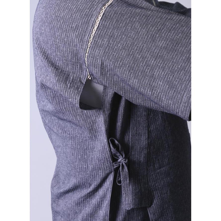 大きいサイズ 男性用甚平 メンズ 7分丈 和装 部屋着 久留米 しじら織り 2L LL 3L 父の日 敬老の日 上下セット 日本製 紺 灰 夏 |  | 14