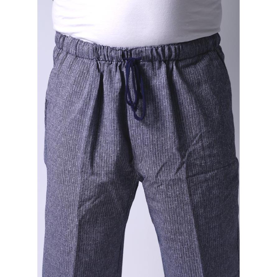 大きいサイズ 男性用甚平 メンズ 7分丈 和装 部屋着 久留米 しじら織り 2L LL 3L 父の日 敬老の日 上下セット 日本製 紺 灰 夏 |  | 15