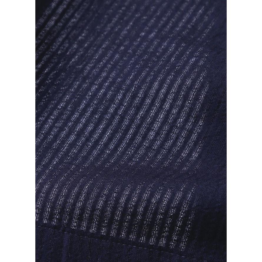 大きいサイズ 男性用甚平 メンズ 7分丈 和装 部屋着 久留米 しじら織り 2L LL 3L 父の日 敬老の日 上下セット 日本製 紺 灰 夏 |  | 20