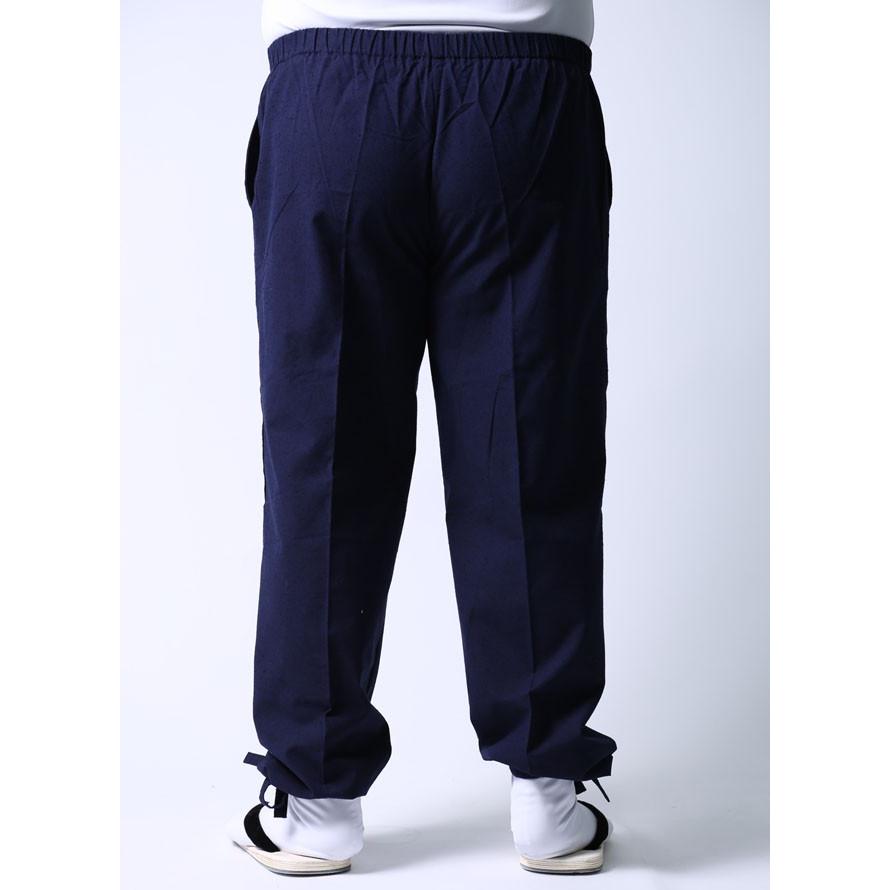 大きいサイズ 男性用作務衣 メンズ  和装 久留米 上下セット 3L 4L 部屋着 作業着 ルームウェア 紺 灰 春 夏 秋 冬 |  | 12