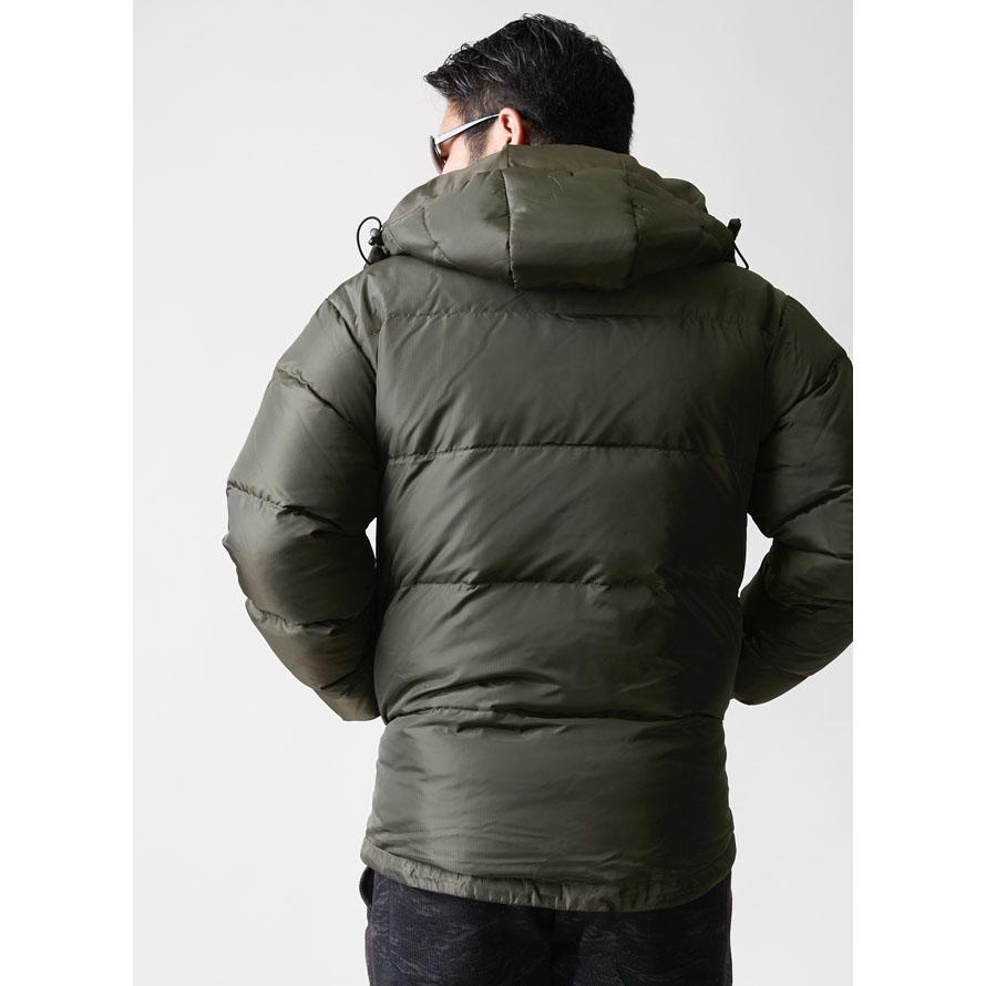 大きいサイズ ダウンコート メンズ ジャケット フード付き ダウン80％ 防寒 カジュアル 黒 カーキ 冬 2L 3L 4L |  | 19