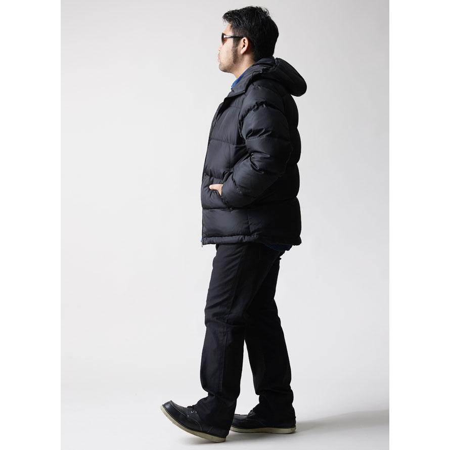 大きいサイズ ダウンコート メンズ ジャケット フード付き ダウン80％ 防寒 カジュアル 黒 カーキ 冬 2L 3L 4L |  | 21