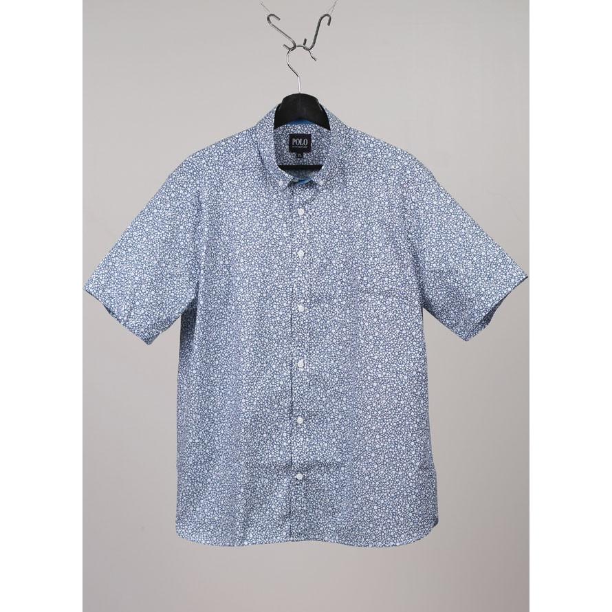 大きいサイズ 半袖シャツ カジュアルシャツ メンズ 半袖 POLO.B.C.S ポロ・ビーシーエス 吸収速乾 ボタンダウン 花柄 カジュアル 青 春 夏 2L 3L 4L |  | 01