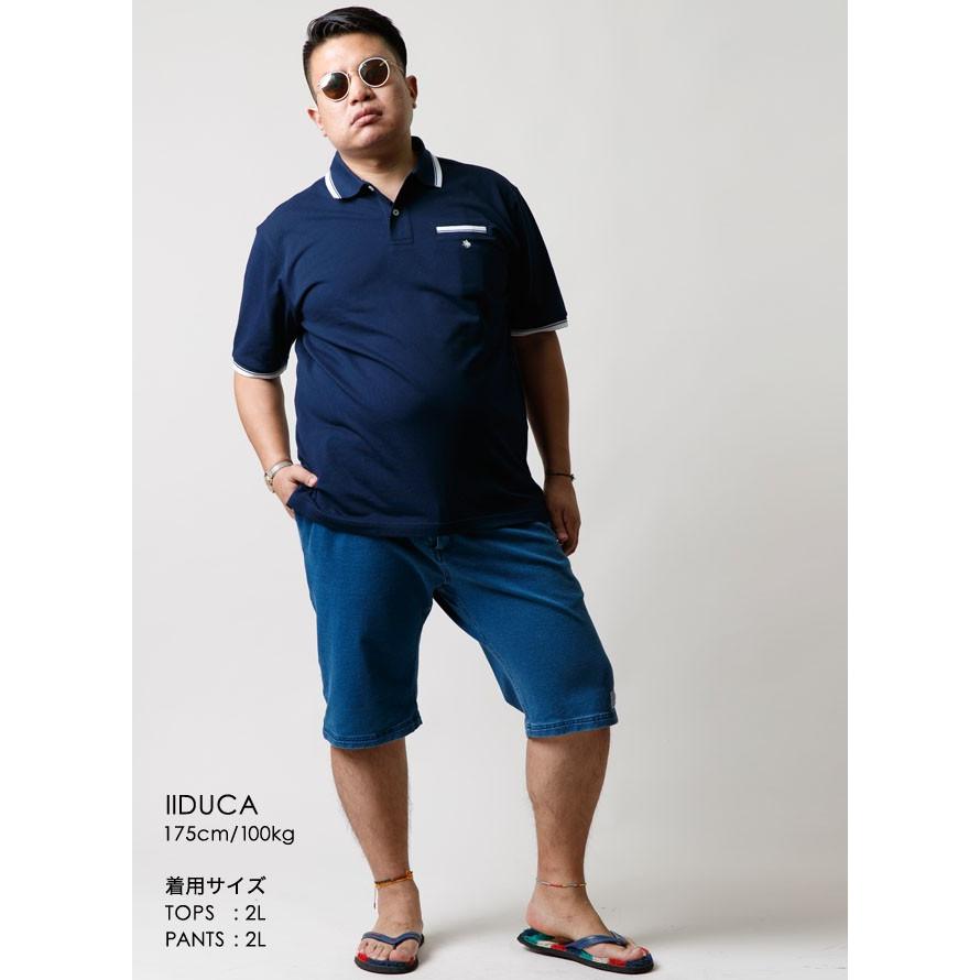 新品　PGG ピージージー　メンズポロシャツ　サイズ5 未使用品 メンズ ピージージー PGG 半袖ポロシャツ 4(M) 紺