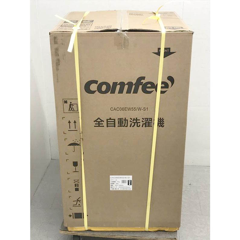 comfee 縦型洗濯機 cac06ew55/t-s1 2025年製 comfee製/2025年式/5.5kg/全自動洗濯機/CAC06EW55/T-S1 : 学生