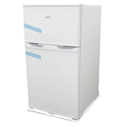 SAMKYO 冷蔵庫 GU90 ホワイト Amazon | 冷蔵庫 95L 小型 一人暮らし 2ドア 家庭用 耐熱天板