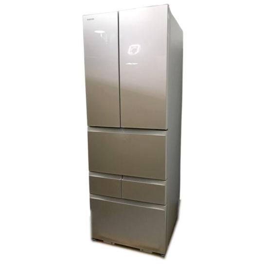 D8491YO ■1003【美品】冷凍冷蔵庫 509L フレンチドア 6ドア 東芝 GR-V510FH(EC) 23年製 野菜室がまんなか D8491YO □1003【美品】冷凍冷蔵庫 509L フレンチドア 6ドア 東芝 GR