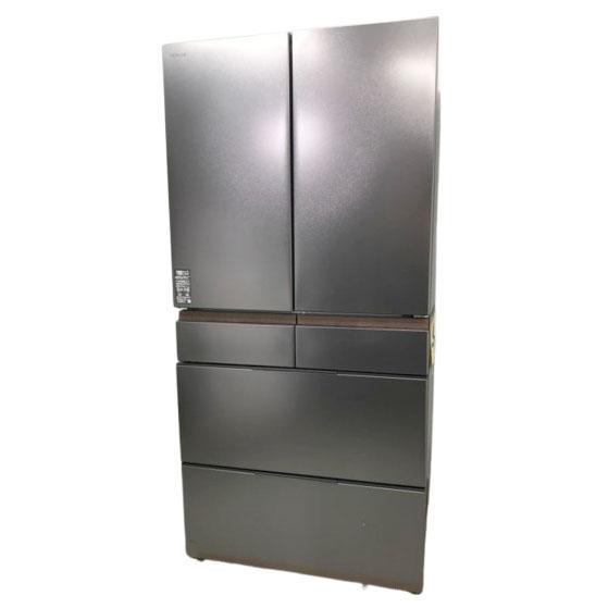 E0216YO 値下げ！□1126【美品】冷凍冷蔵庫 670L フレンチドア 6ドア 