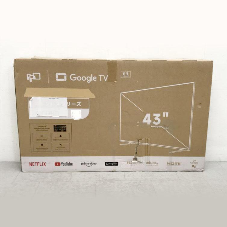 【SSFL】【ほぼ新品】テレビ 43V 25年9月購入 2024年製 山善のチューナーレステレビ、4K・43インチで2.5万円台はもはやバグ