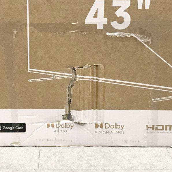 E1019YO ◇1219【アウトレット品】チューナーレス 液晶テレビ 43V型 4K