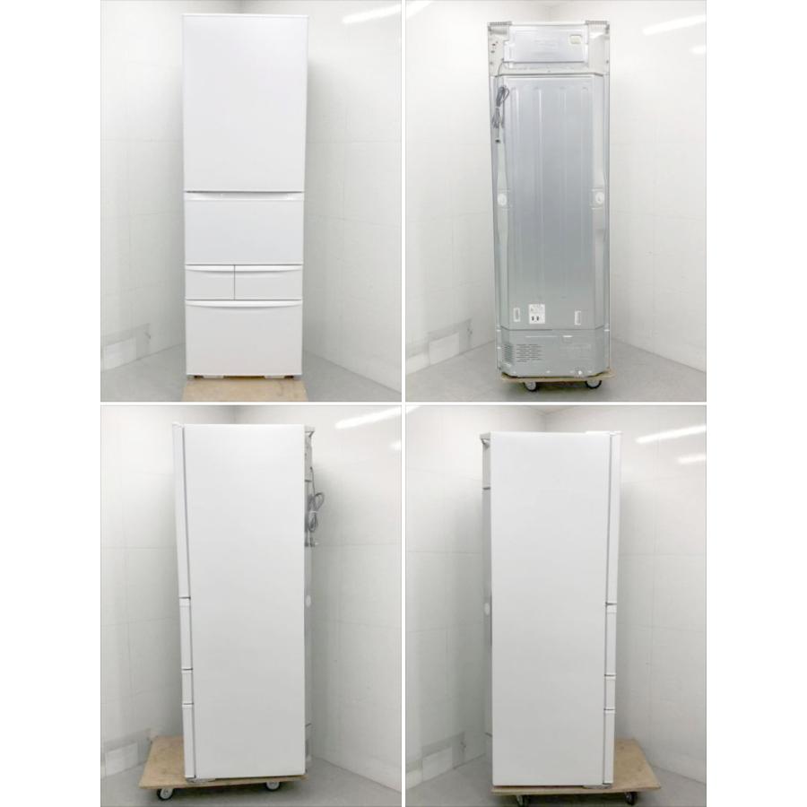 E2797YO □0221【美品】冷凍冷蔵庫 411L 左開き 5ドア 東芝 GR-Y41GHL