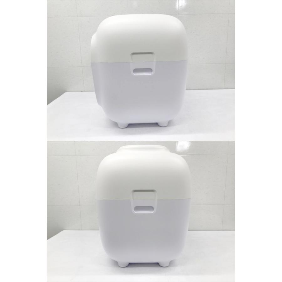 E3694YO ◇0407【美品】猫 トイレ 自動 PetSnowy ホワイトPREMIUM消臭 