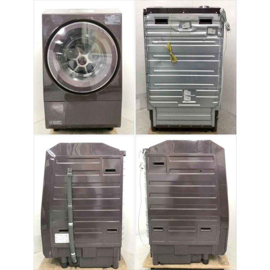 E3756YO  90日保証！ドラム式洗濯乾燥機 洗濯12kg/乾燥7kg 左開き 東芝 TW-127XP1L(T) 21年製 家電 洗乾 洗濯機の画像