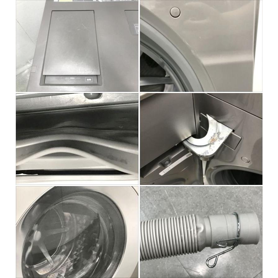 E4886NU 90日保証！【美品】ドラム式洗濯乾燥機 洗濯10kg 乾燥5kg 左開き パナソニック NA-VG2500L-X 20年製 家電 洗濯機 洗乾_5