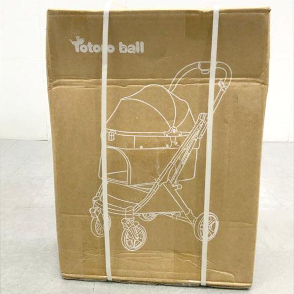 E4991YO ◆0530_2凹【アウトレット品】ペットカート バギー キャリー 犬 猫 Totoro ball C01  折りたたみ 耐荷重30Kg未使用_1