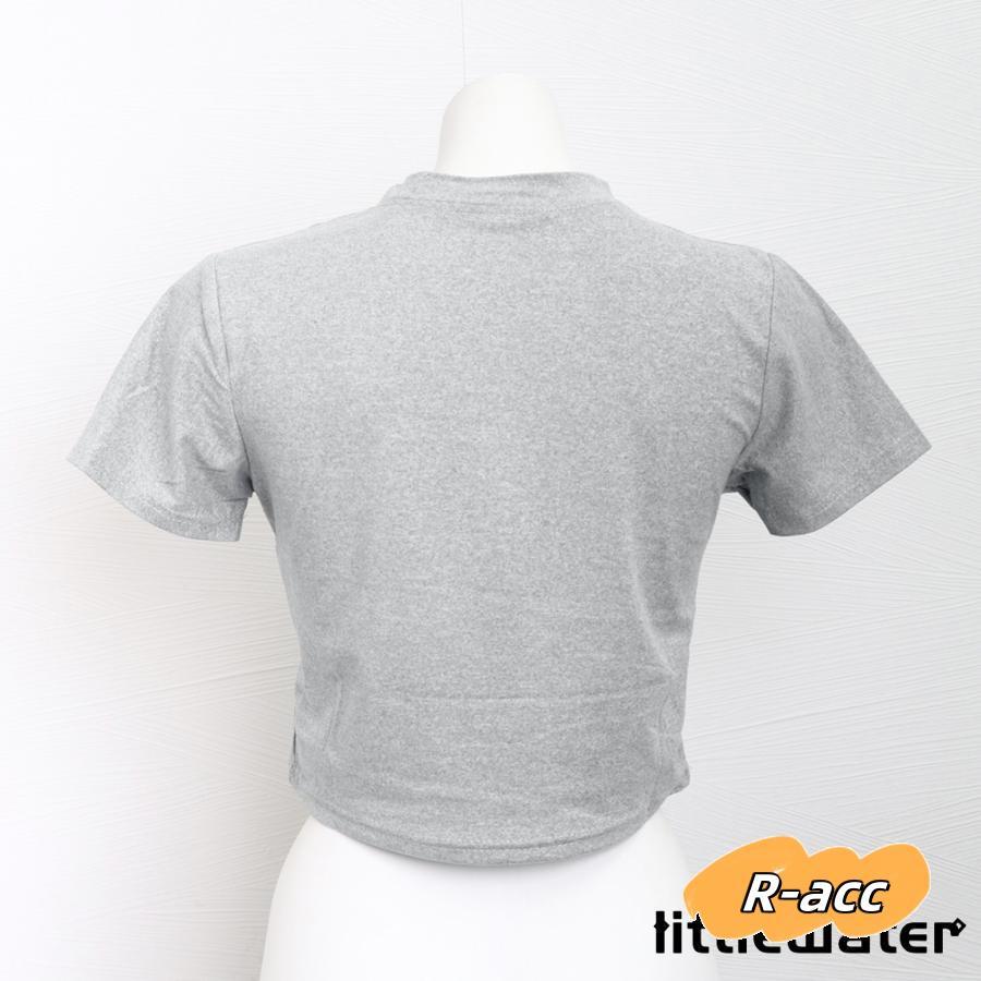 ショート丈tシャツ へそ出し 8色 夏 : R-acc - 通販 - Yahoo