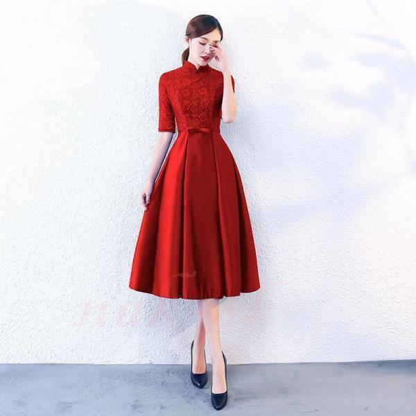 パーティードレス 結婚式 服装 ドレス ワンピース 20代 10代 30代 nak