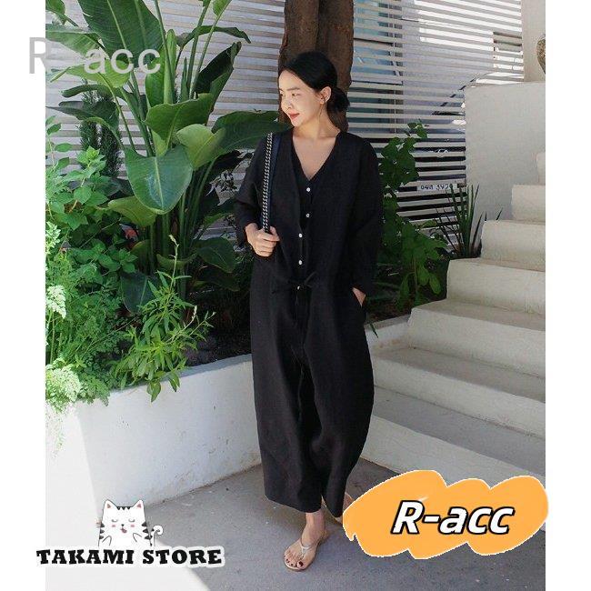 美品　monkey time つなぎ　ジャンプスーツ　袖取り外し可　黒　ナイロン 美品 monkey time つなぎ ジャンプスーツ 袖取り外し可 黒