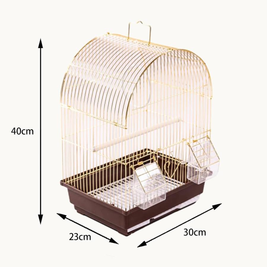 鳥かご 鳥ケージ 鳥籠 鳥小屋 バードケージ 金属製 【清潔セット付