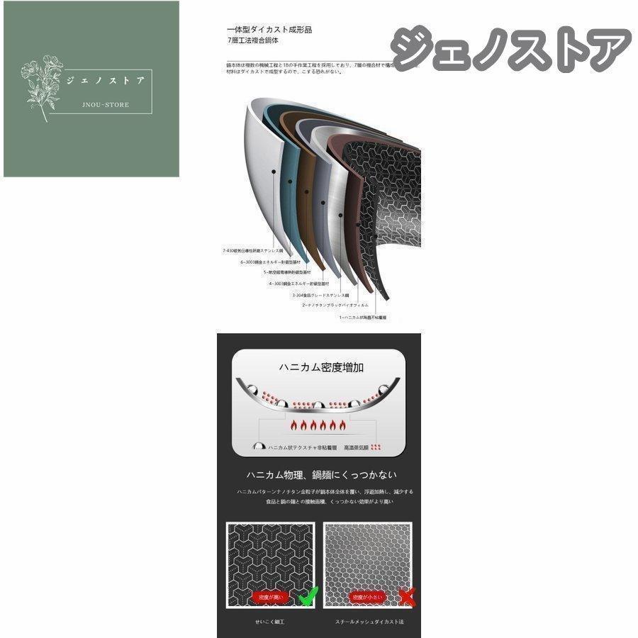 ステンレスフライパン フライパン おしゃれ IH ガス火 直火 オーブン 32cm くっつかない こびりつきにく |  | 06