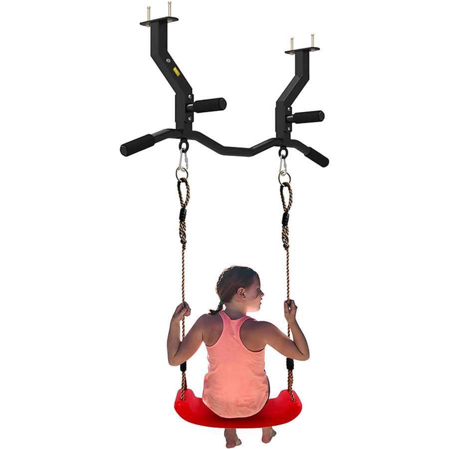 懸垂バー ドア 100cm 壁掛けプルアップバー ブランコ 鋼けんすい