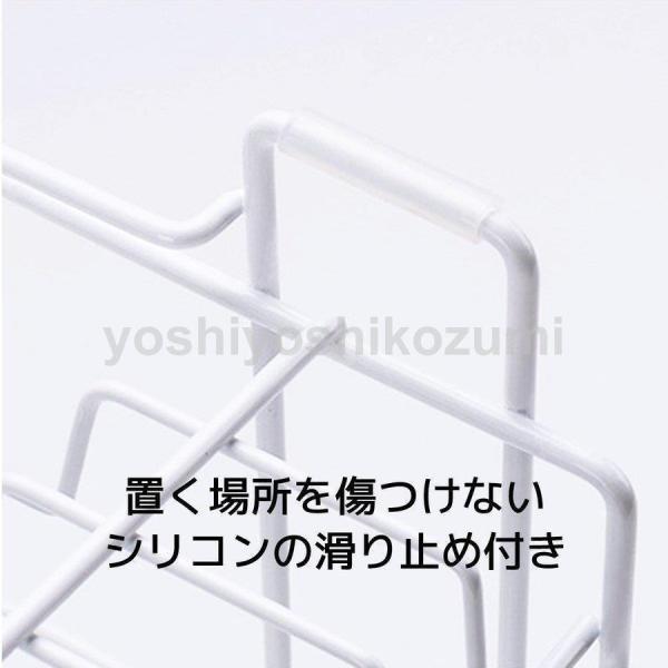 水切りラック 水切りかご 2段 トレー シンク上 キッチン 台所 シンク 収納 スリム 省スペース 北欧 おしゃれ バスケット シンプル @87355 | ブランド登録なし | 10