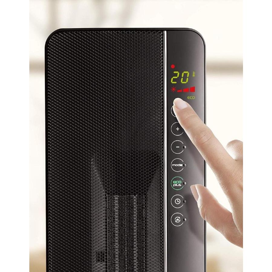 デロンギ セラミック タワー ファンヒーター タイマー付 首ふりタイプ タワー型 ブラック Tch93erjs Bk R Ainet 通販 Yahoo ショッピング