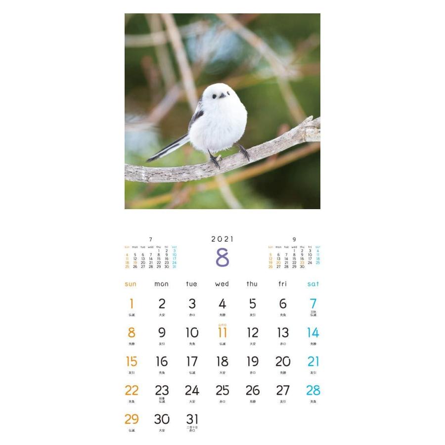 もふもふふわふわシマエナガ カレンダー 21 カレンダー R Ainet 通販 Yahoo ショッピング