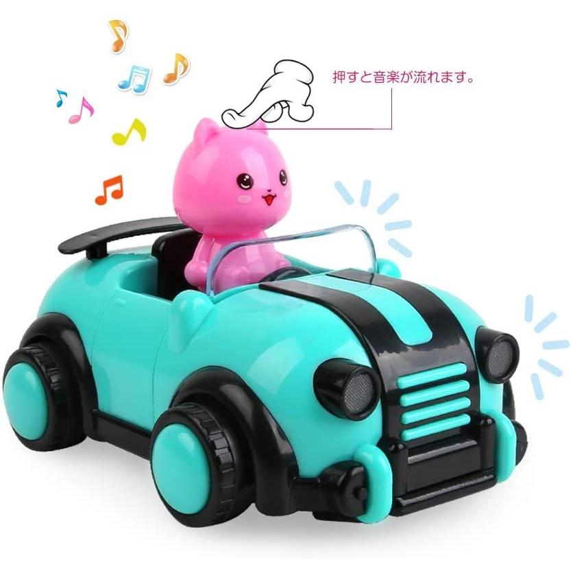 Beebeerun ミニリモコンカー こども向け リモートコントロール 車おもちゃ 女の子 音楽 ライト搭載 ミニラジコンカー ネコ クマ R Ainet 通販 Yahoo ショッピング