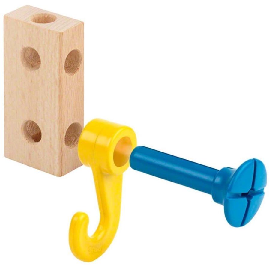 Brio ブリオ ビルダー コンストラクションセット 全136ピース 対象年齢 3歳 大工さん 工具遊び おもちゃ 知育玩具 R Ainet 通販 Yahoo ショッピング