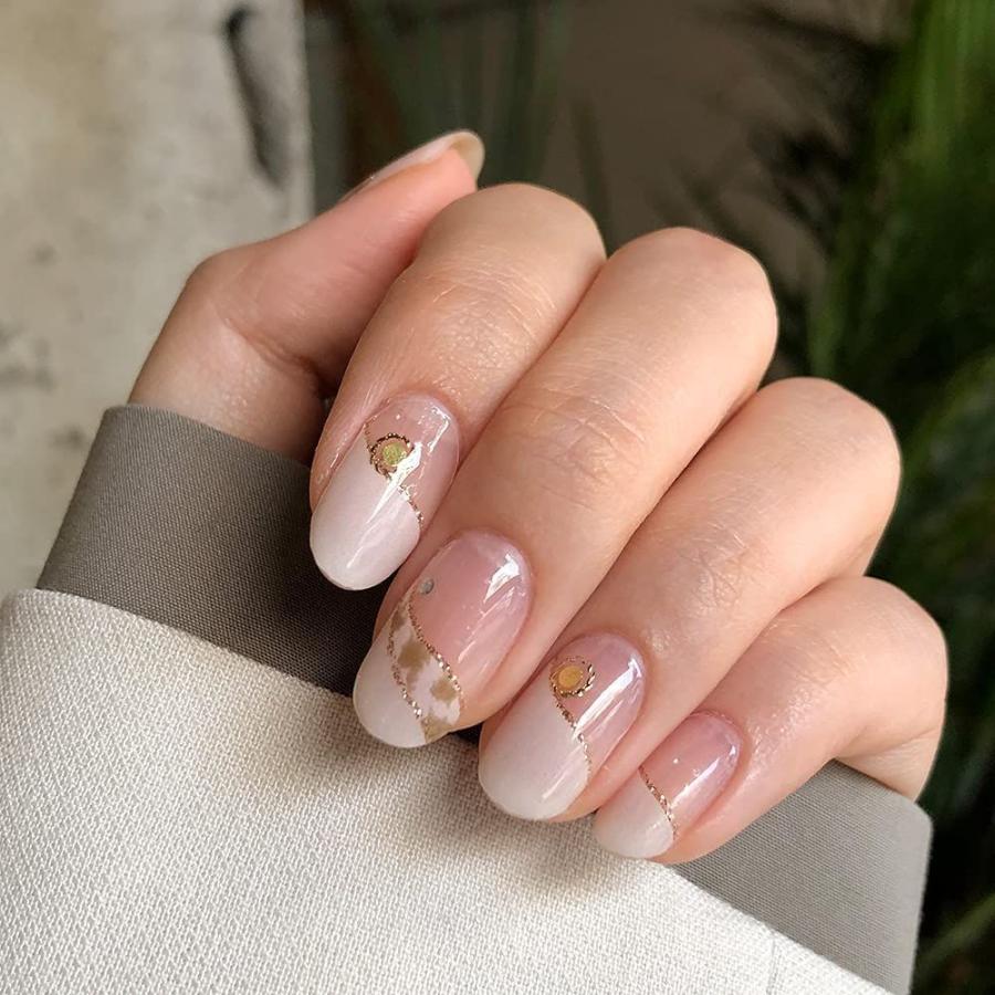 Gelato Factory ネイルシール ベージュヒョウ柄フレンチ 貼るだけマニキュア ジェルネイル ネイルチップ ネイルシール R Ainet 通販 Yahoo ショッピング