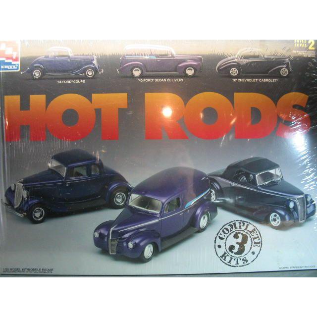 1/25 ホットロッド HOT RODS プラモデル 3台セット AMT
