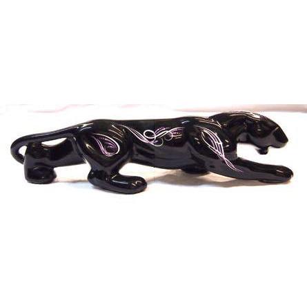 ブラックパンサー ピンストライプ 陶器製置物 ピンスト/ホワイト