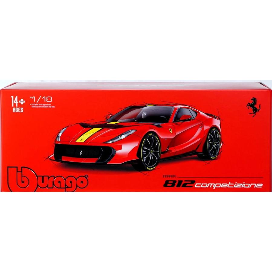 1/18 フェラーリ コンペティオーネ Ferrari 812 Competizione レッド