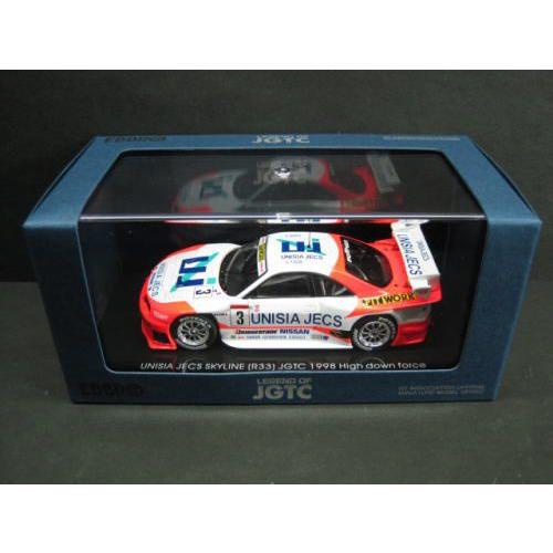 1/43 ユニシア スカイライン UNISIA JECS Skyline JGTC 1998 HDF