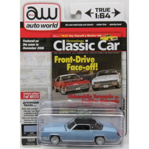 1/64 キャディラック エルドラド 1967 Cadillac Eldorado Auto World