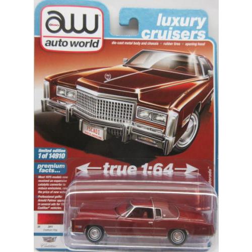 1/64 キャディラック エルドラド 1975 Cadillac Eldorado Auto World