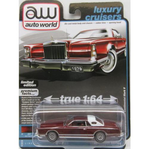 1/64 (1979年型)リンカーン•コンチネンタル＆フィギュア 1/64 リンカーン コンチネンタル 1979 Lincoln Continental Mark V