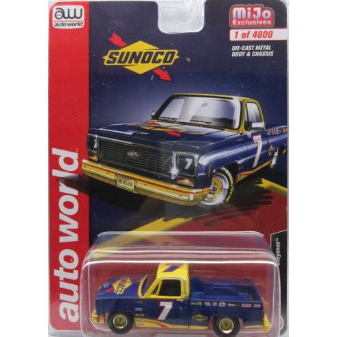 1973 シェビー シャイアン  オートワールド　1/64 1/64 AUTO WORLD 1973 CHEVROLET CHEYENNE FLEETSIDE SHORT BED