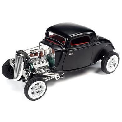 1/18 フォード クーペ 1934 Ford 3-Window Coupe auto world