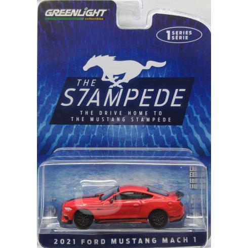 グリーンライト 1/64 フォード マスタング マッハ1 2021 Ford