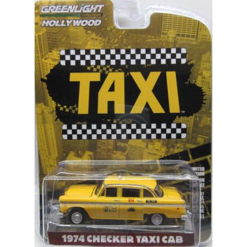 グリーンライト 1/64 1974 Checker Taxi Cab GREENLIGHT : R&B web
