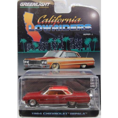 グリーンライト 1/64 シボレー インパラ 1964 Chevrolet Impala