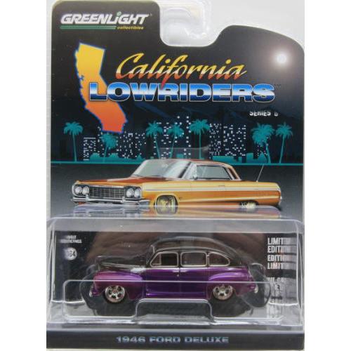 グリーンライト 1/64 フォード デラックス 1946 Ford Deluxe