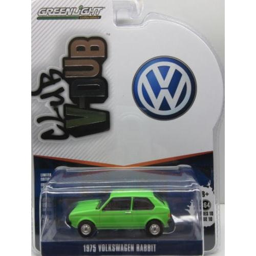 グリーンライト 1/64 フォルクスワーゲン ラビット 1975 Volkswagen