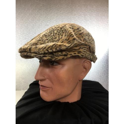 ハンチング帽 アニマルファー レオパード グッドロッキン Good Rockin