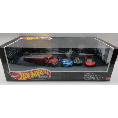 1/64 4台セット Carry On '16 Bugatti Chiron Koenigsegg Agera R