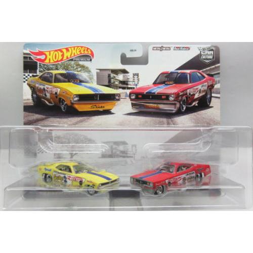 1/64 2台セット '72 Plymouth Cuda FC / Duster Funny Car
