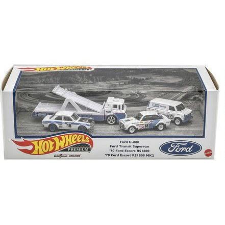 1/64 フォード プレミアム コレクターセット 4台入 Ford Race Team ホットウィール Hot Wheels｜r-and-b